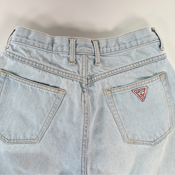 Vintage Guess Jeans High Rise Straight Georges Marciano Size 27 - Picture 8 of 12